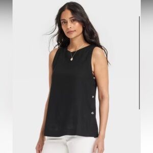 Women's Linen Tank Top - Universal Thread™ Small